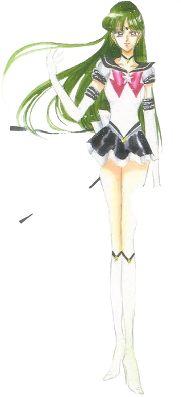 open lace back dress Figure Sailor Pluto Q Posket 14 cm – Sailor Moon main image 1