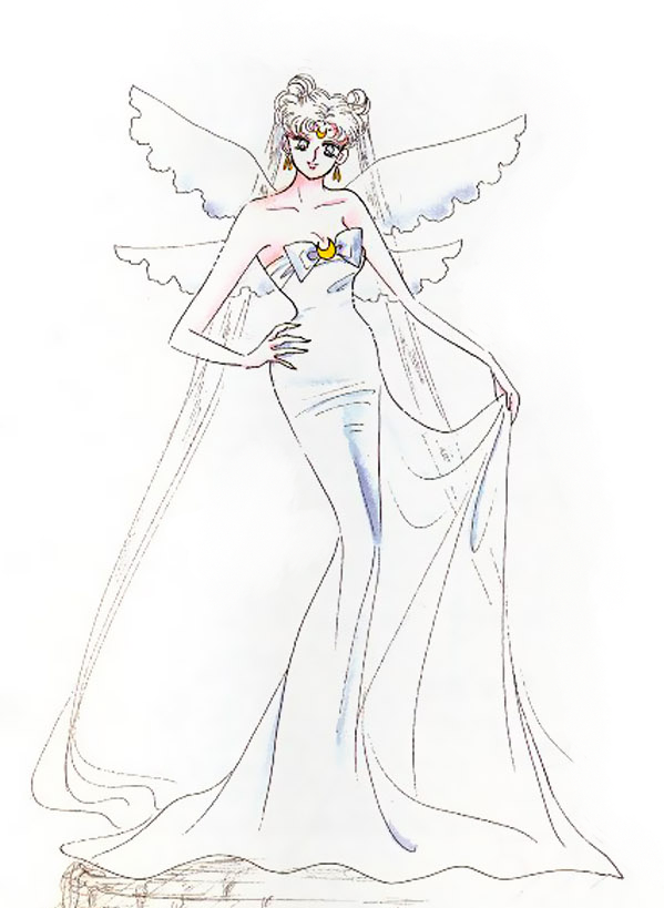 sailor moon princess coloring pages