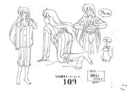 Minako in her pajamas from episode 100