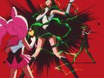 Tellu attacks Sailor Pluto