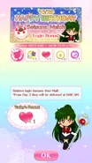 Setsuna Birthday Login Bonus