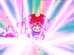 Chibi Chibi about lớn transform into Sailor Chibi Chibi after touching Eternal Sailor Moon's Eternal tiare