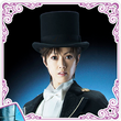 Yuga staring as Tuxedo Mask.