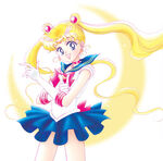 Shinsouban manga cover volume 1 no text Sailor Moon