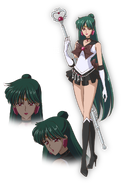 Sailor Pluto w anime Sailor Moon Crystal