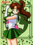 Sailor Jupiter on a bonus card from a French DVD box set
