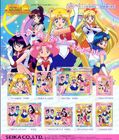 Sailor Moon and others on an ad for Sailor Moon merchandise