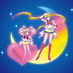 Super Sailor Moon And Super Sailor Chibi Moon - Moon Crisis Make Up!