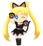 Smd usagi black cat