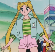 Usagi's outfit at the Toei Cup Grand Prix