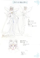 Queen Serenity's concept art.