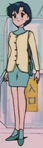 Ami's outfit when window-shopping with Usagi