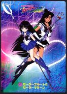 Super Sailor Saturn and Pluto