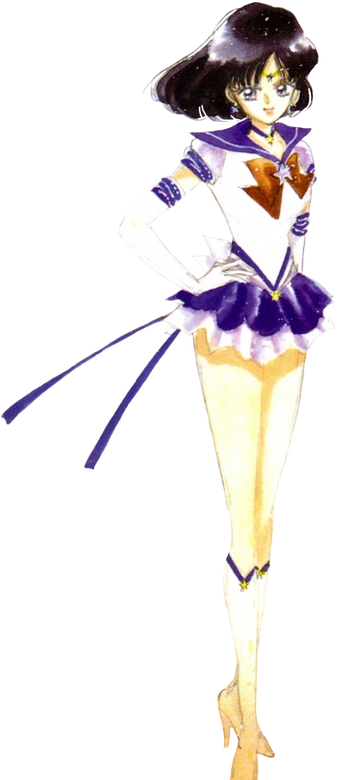 Hotaru Tomoe Sailor Saturn Manga Sailor Moon Wiki Fandom