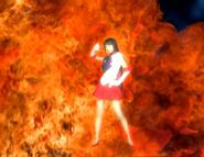 Sailor Mars' Final pose in the live action series