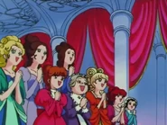 Female servants before...