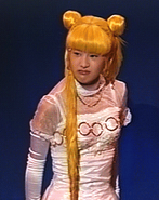 Usagi in Prince Demande's dress in an older musical