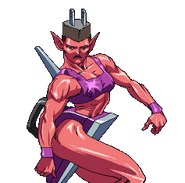 Ironder's boss portrait from Kuizu! Bishoujo Senshi Sailor Moon -Chiryoku, Tairyoku-ji, no Un-