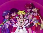 Helping Princess Serenity defeat Super Beryl