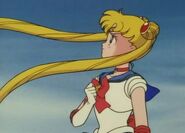 Sailor Moon steels her resolve to face Queen Beryl.