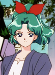 Michiru's outfit while at the botanical garden