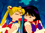 Sailor Moon offended to Sailor Mars