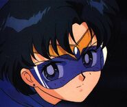 Sailor Mercury wearing her Visor