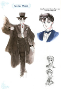 Art of Tuxedo Mask from the Materials Collection