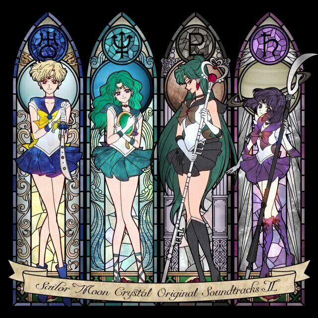 Outer Senshi - Sailor Moon Crystal - Season 3 official artwork