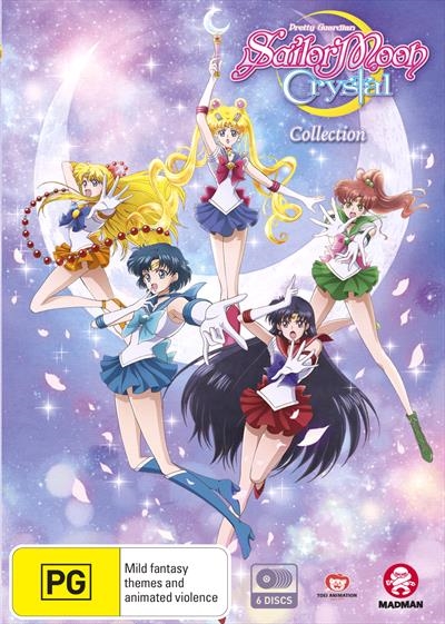  Sailor Moon Crystal - DVD 4 (2 DVDs) : Movies & TV