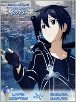 2012 Male Exhibition Winner: Kirito (Sword Art Online)