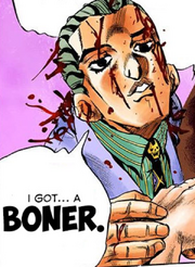 I got a boner