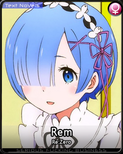 Rem Re Zero Honours Saimoe Wiki Fandom