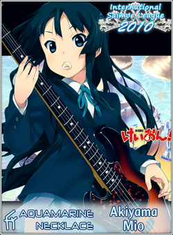 Personagens de anime que eu acho fofa - Mio Akiyama anime : K-ON! #gabriele