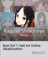 Best Girl 7: Salt Art Online: Alkalinization - Champion (seed 1)