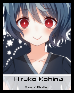Kohina Hiruko, Black Bullet Wiki