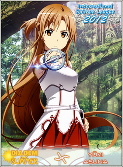 AMVeSAIMOE: A Yuuki Asuna(Sword Art Online) praticamente se garante na  próxima fase do AnimeFans 2014