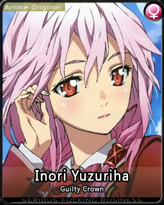 Guilty Crown, Yuzuriha Inori, anime girls, screen shot