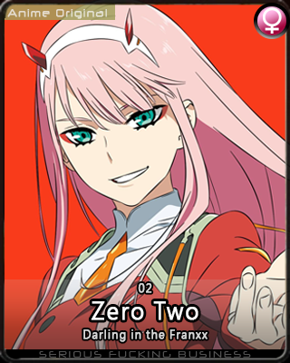 Zero Two (Darling in the Franxx), Great Characters Wiki