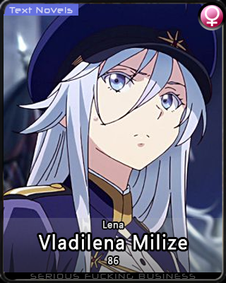 86 Vladilena Milizé Anime Poster 