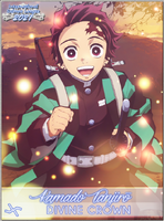 Divine Crown (Overall male seasonal champion): Tanjiro Kamado (Kimetsu no Yaiba Valentine's Day shorts)