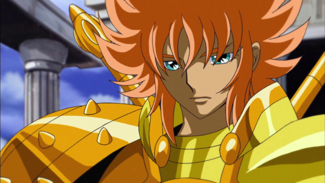 Um dos 12 cavaleiros de ouro em Saint Seiya Ômega, Genbu de Libra