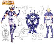 Cloth de Reloj Versión masculino (Saint Seiya Online)