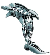 Lost Canvas Delphinus Cloth