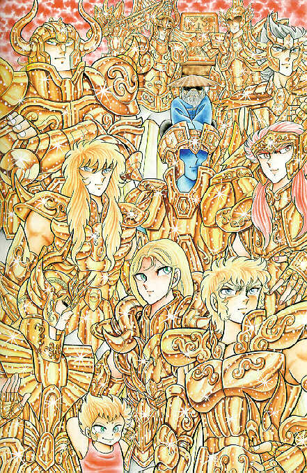 Gold Saints, Seiyapedia