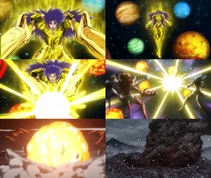 Galaxian Explosion de Saga.