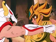 Seiya vs Satan Imperial Aiolia