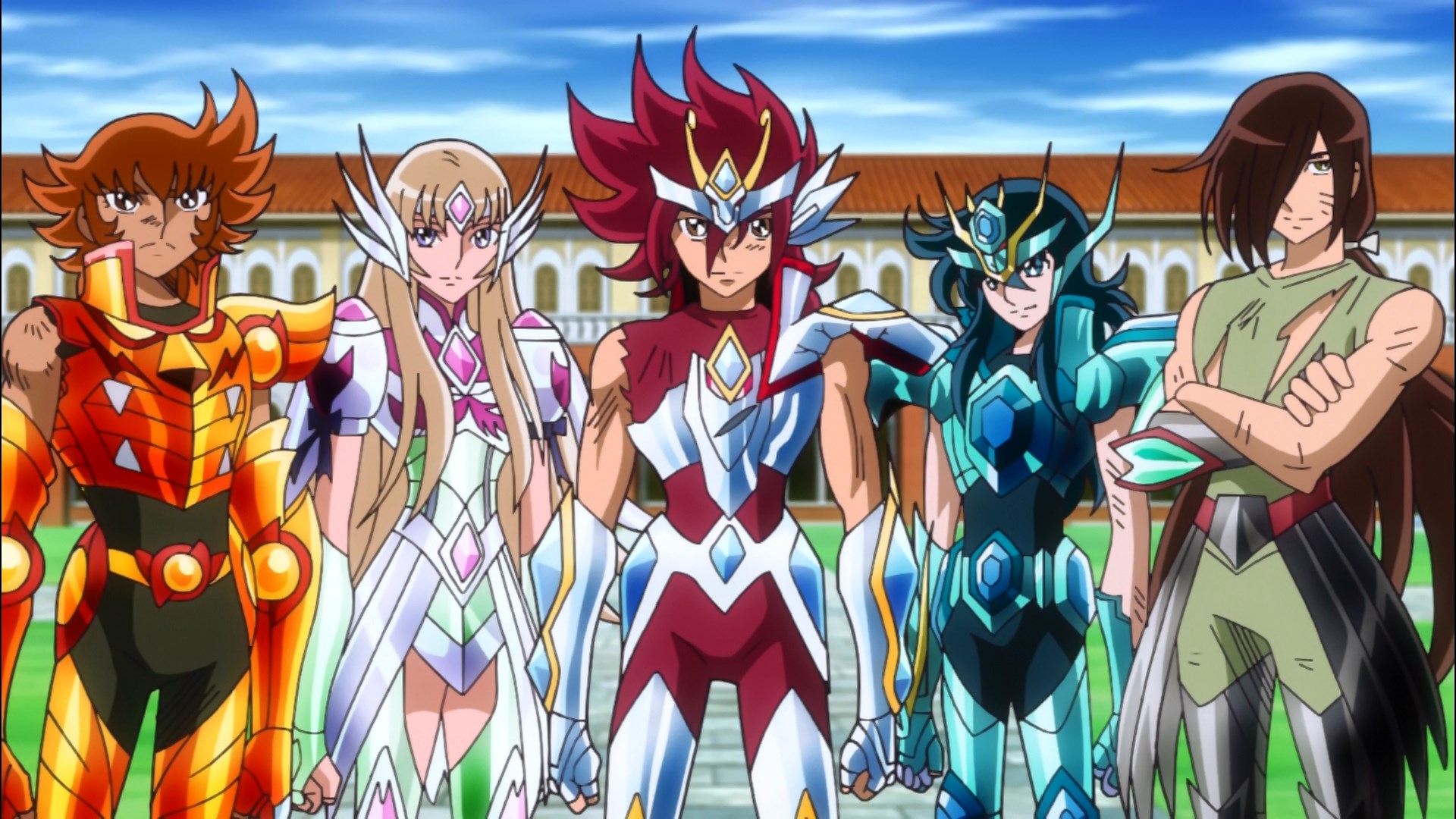 imagenes de soma de leon menor de saint seiya omega