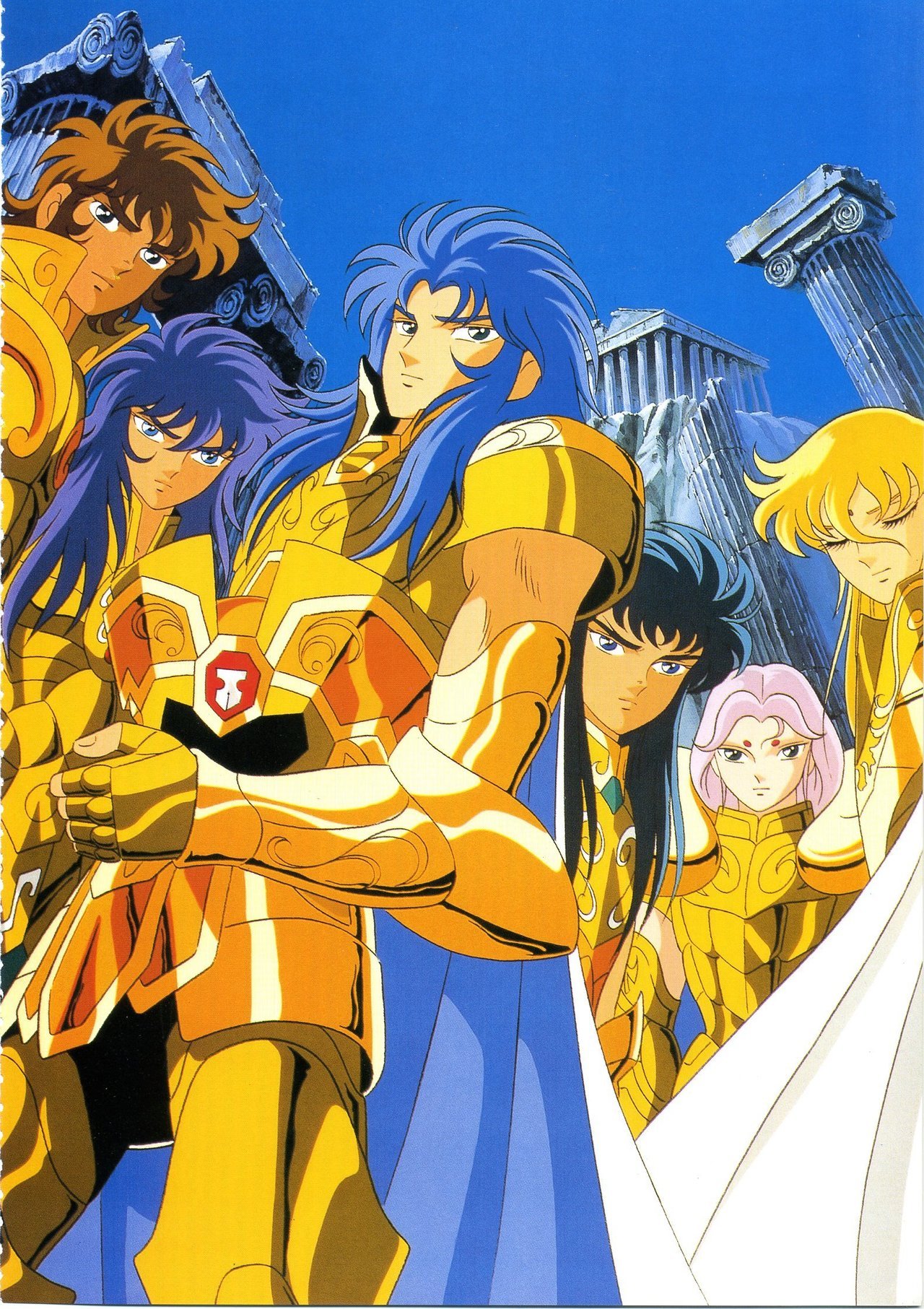 saint seiya the lost canvas gold saints