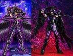 Seiya en Surplice comparación animación vs figura.